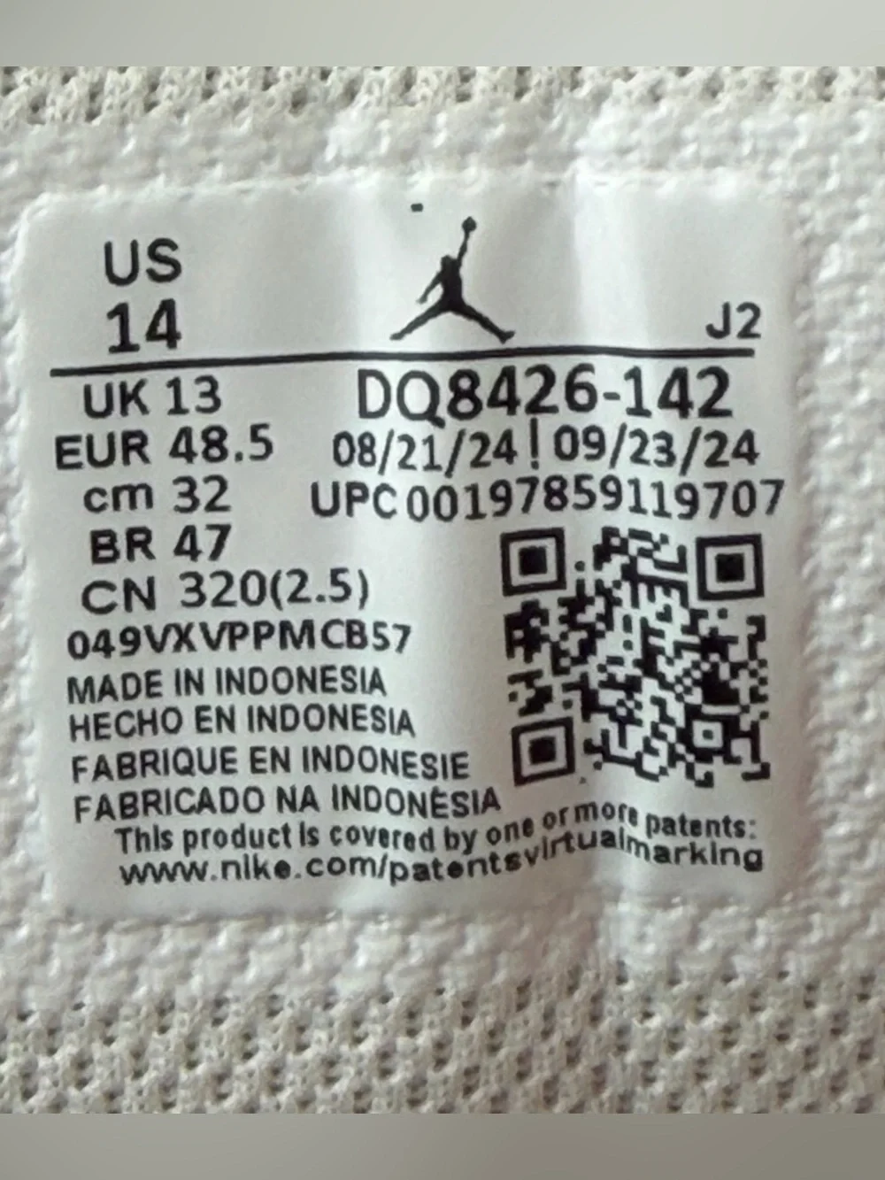 NEW Nike Air Jordan 1 Mid Summit White Lucky Green DQ8426-142 Men’s Size 14